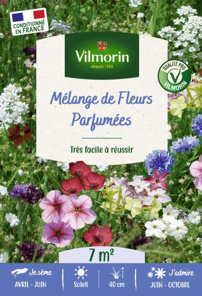 Mélanges de fleurs - Fleurs Parfumées - 7 m² - Mélange de fleurs - PACKAGING_RECTO